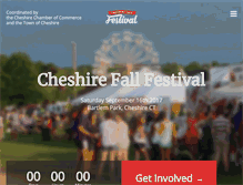 Tablet Screenshot of cheshirefestival.com